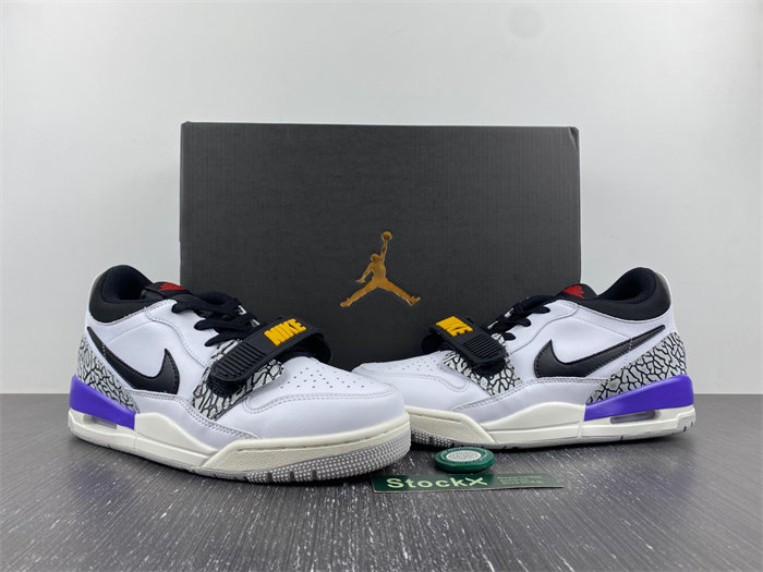 jordan legacy 312 low lakers cd7069-102