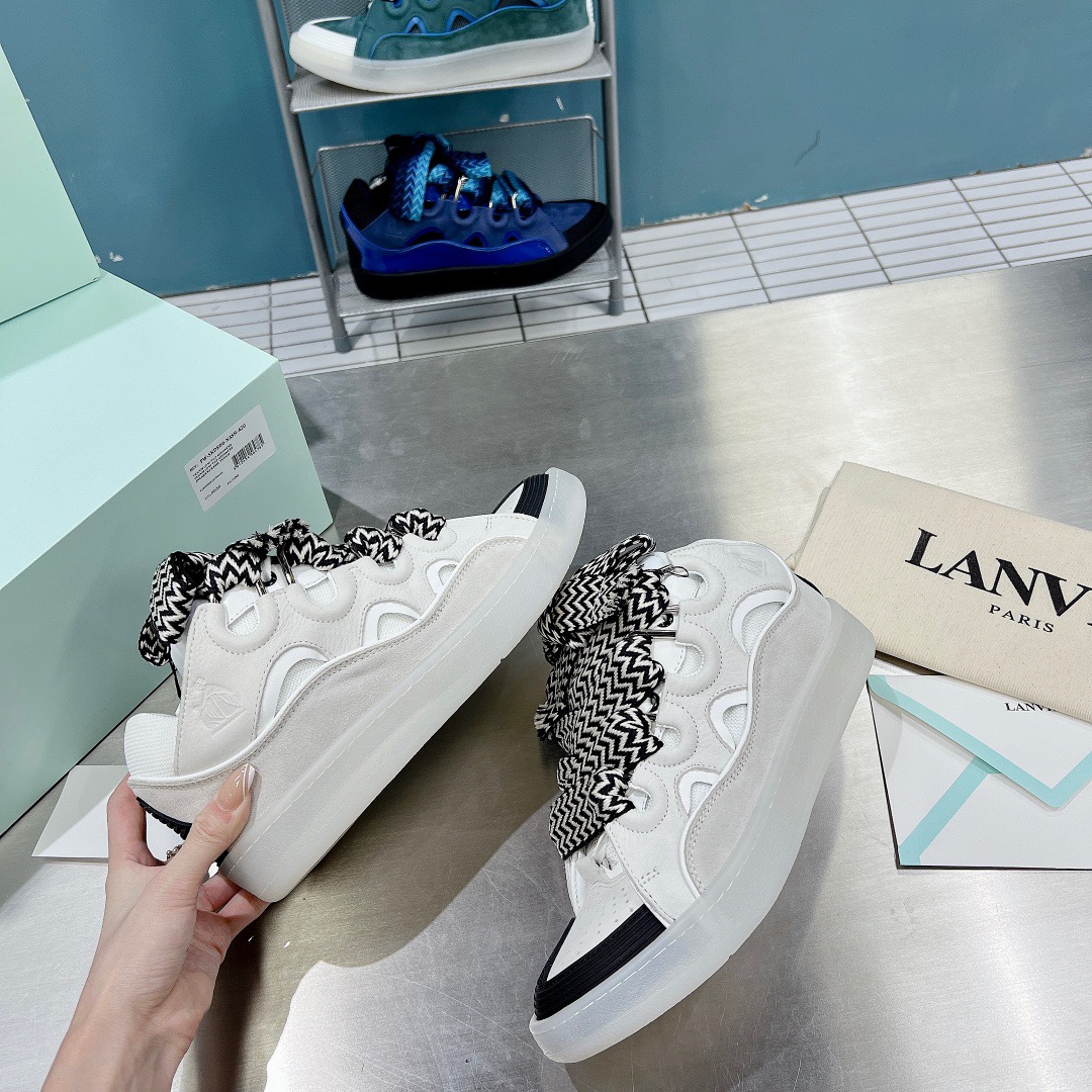 lanvin curb sneaker 16