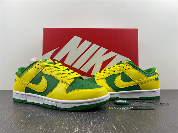 nike dunk low retro reverse brazil dv0833-300