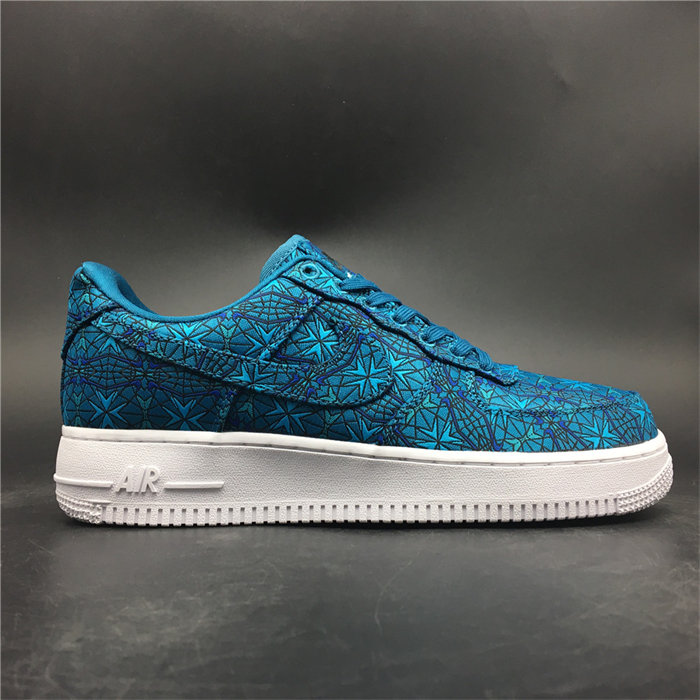 nike air force 1 low stained glass green abyss at4144-300