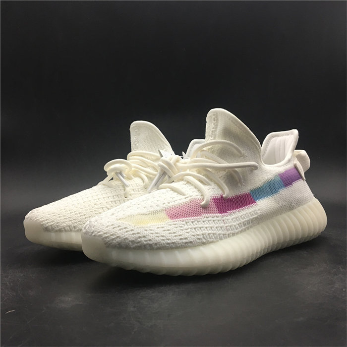 Yeezy Boost 350 V2 White Rainbow FG7962