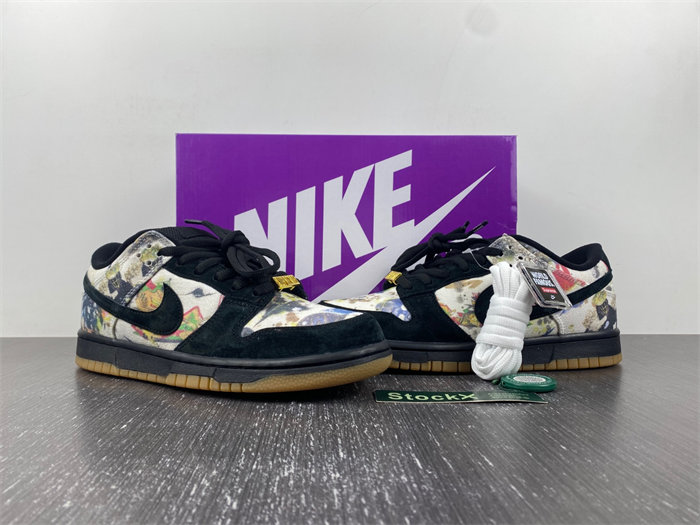 nike sb dunk low supreme rammellzee fd8778-001