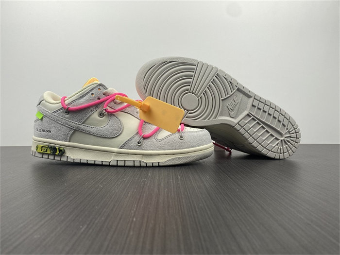 nike dunk low off-white lot 17 dj0950-117