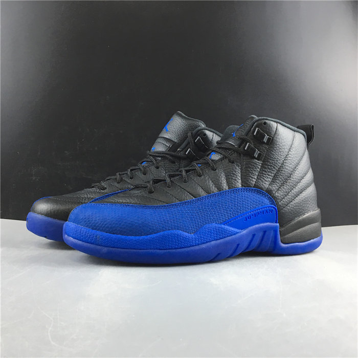 jordan 12 retro black game royal 130690-014