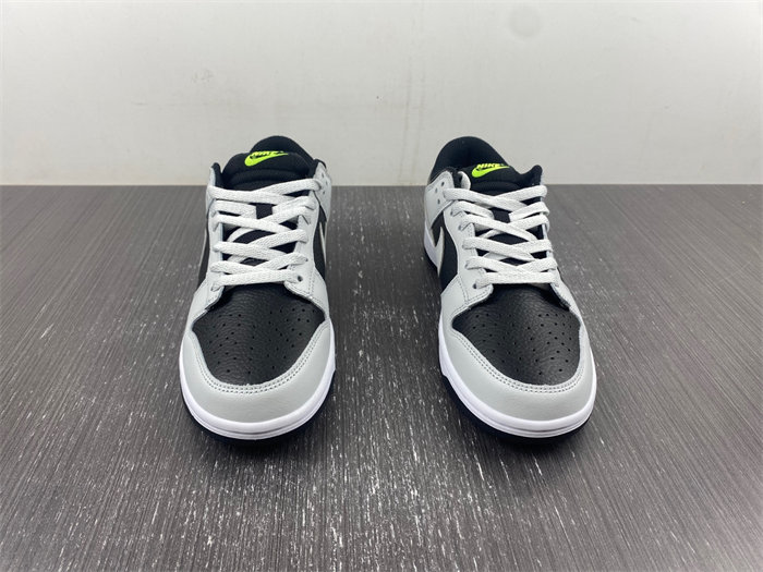 nike dunk low grey panda volt fd9756-001