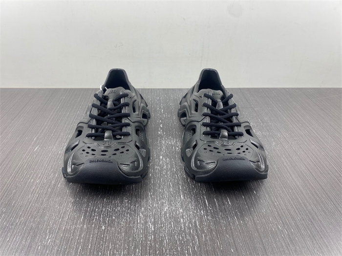 Balenciaga HD Lace Up Black 702421W3CES1000