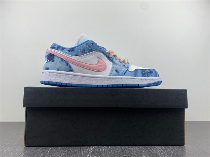 jordan 1 low washed denim dm8947-100