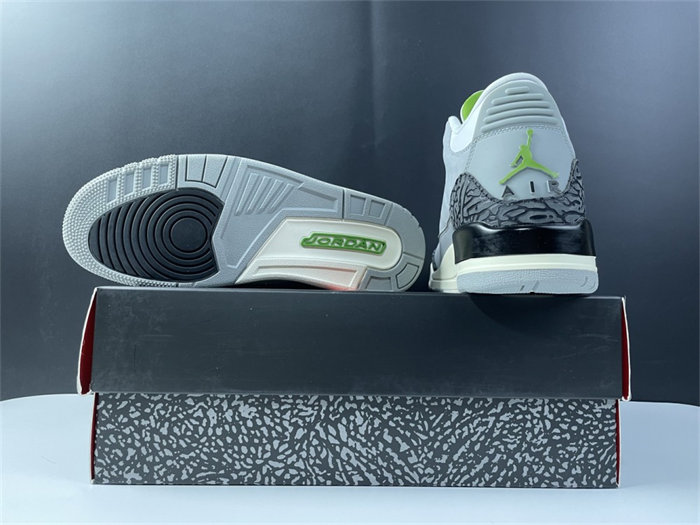 jordan3 chlorophyll 136064-006