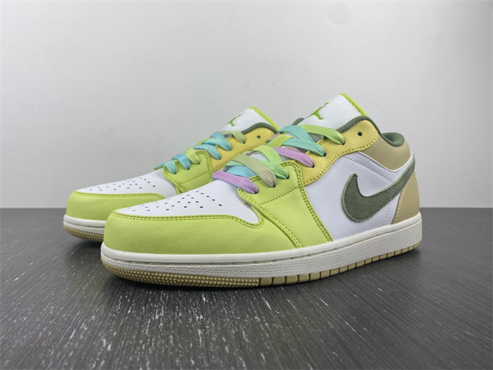 Jordan 1 Low Sail White Oil Green FD9906-131