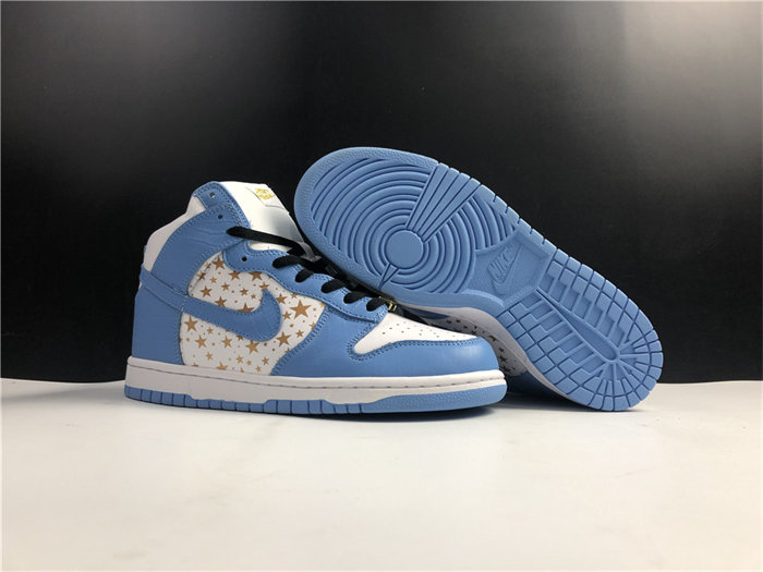 Nike Dunk High Pro SB Supreme Blue Stars 307385-141