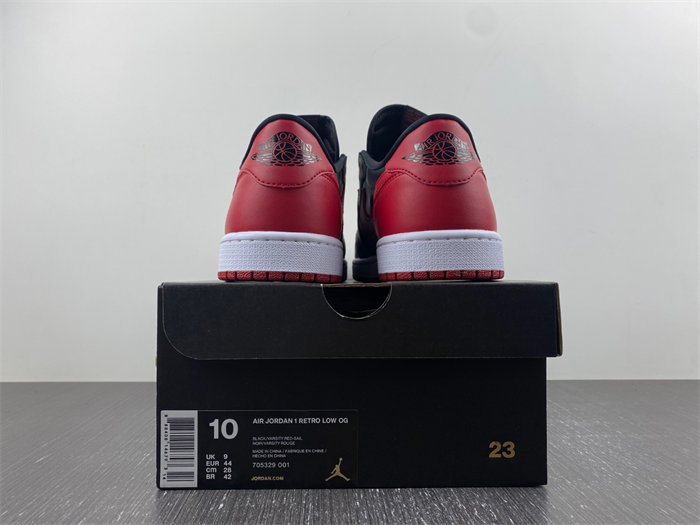 jordan 1 retro low bred 705329-001