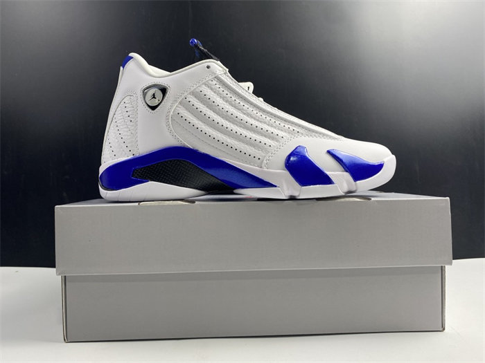 jordan 14 retro white hyper royal 487471-104