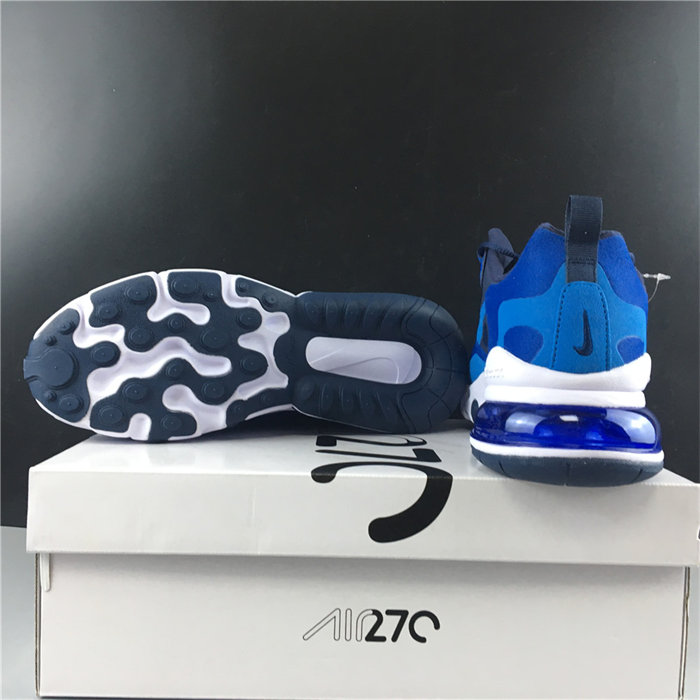 nike air max 270 react blue void ao4971-400