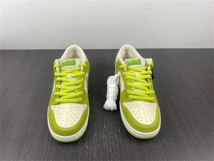 nike sb dunk low green apple dm0807-300