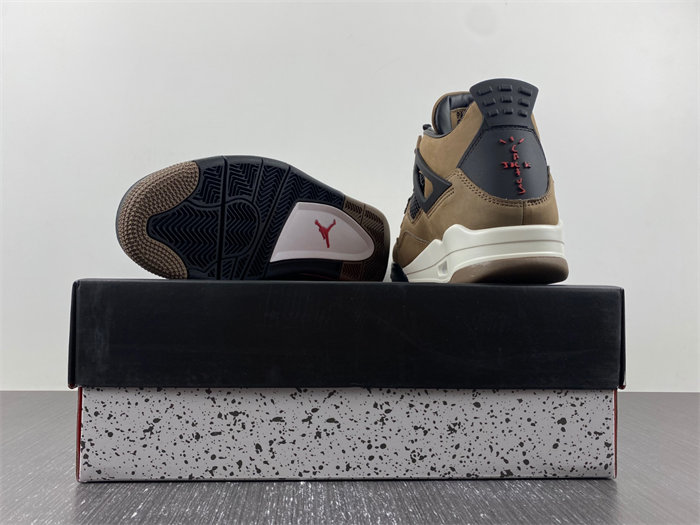 Jordan 4 Retro Travis Scott Olive AJ4-882335