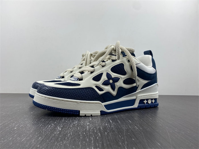 l**is V*t*n lv skate sneaker marine white 1aarrl