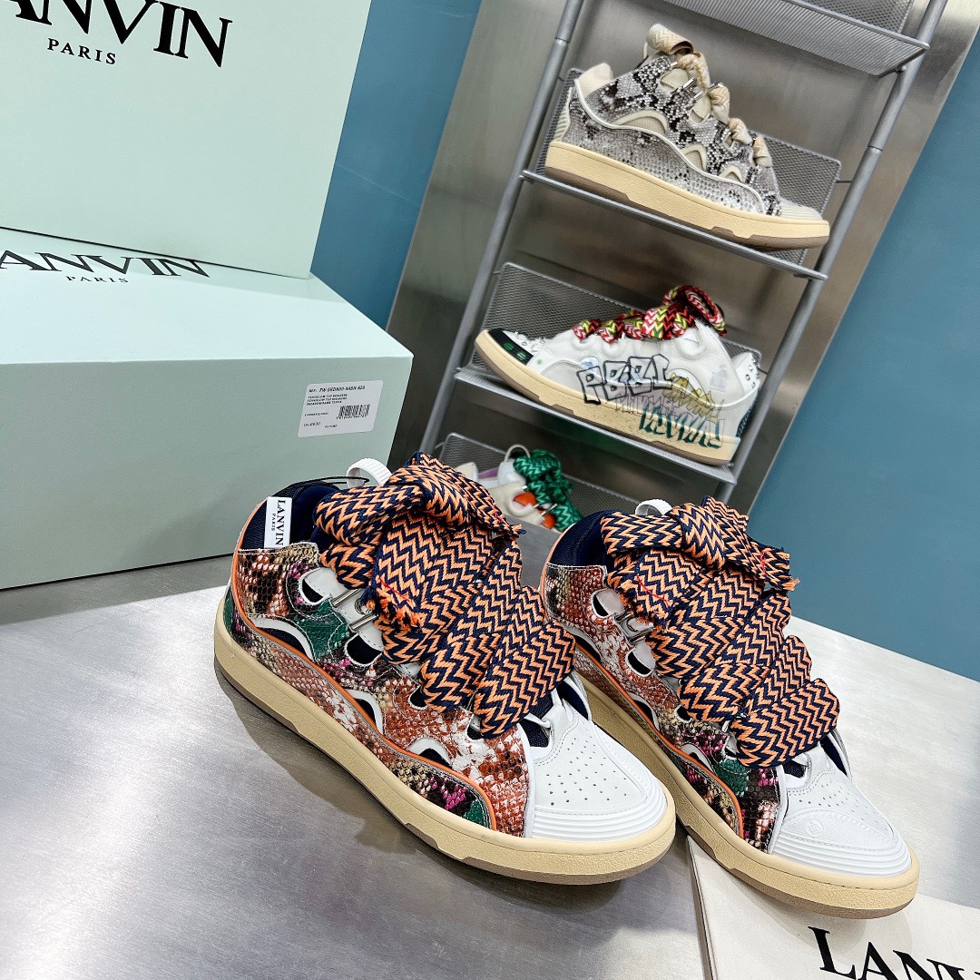 lanvin curb sneaker 17