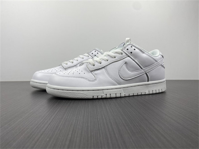 nike dunk low triple white dd1503-109