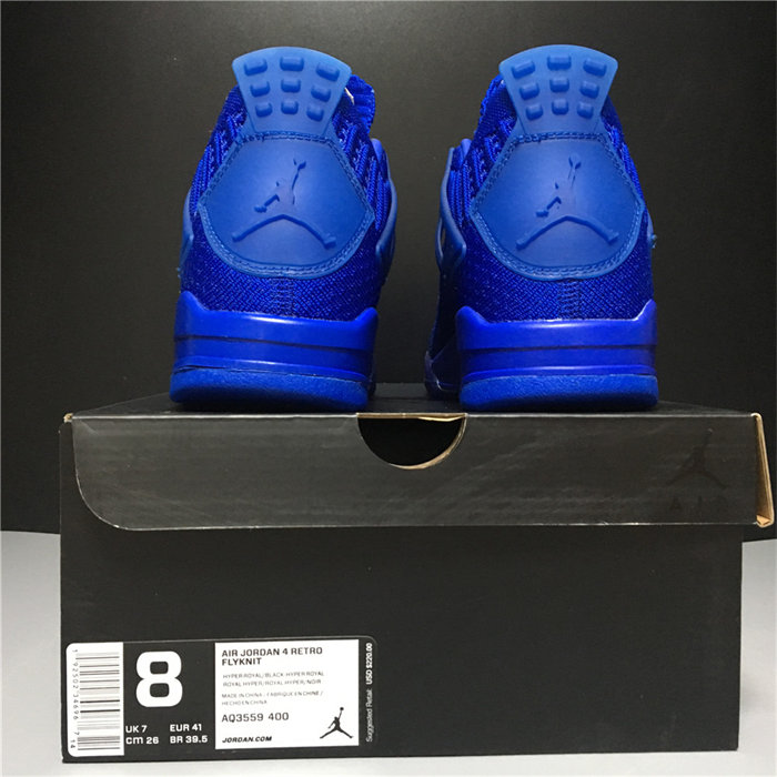 Jordan 4 Retro Flyknit Royal AQ3559-400