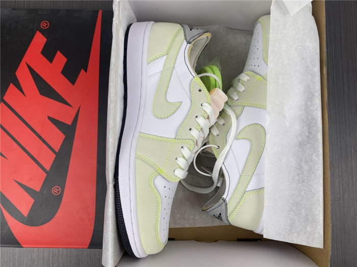 jordan1 white ghost green black dm7837-10r