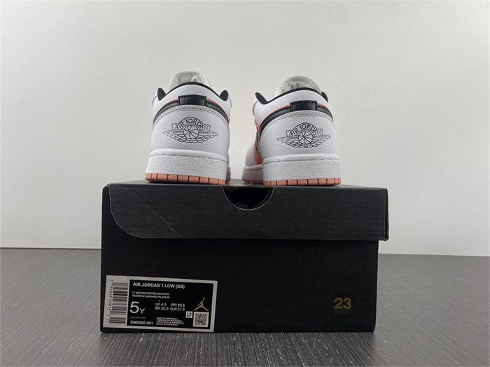 Jordan 1 Low White Light Madder Root DM8960-801