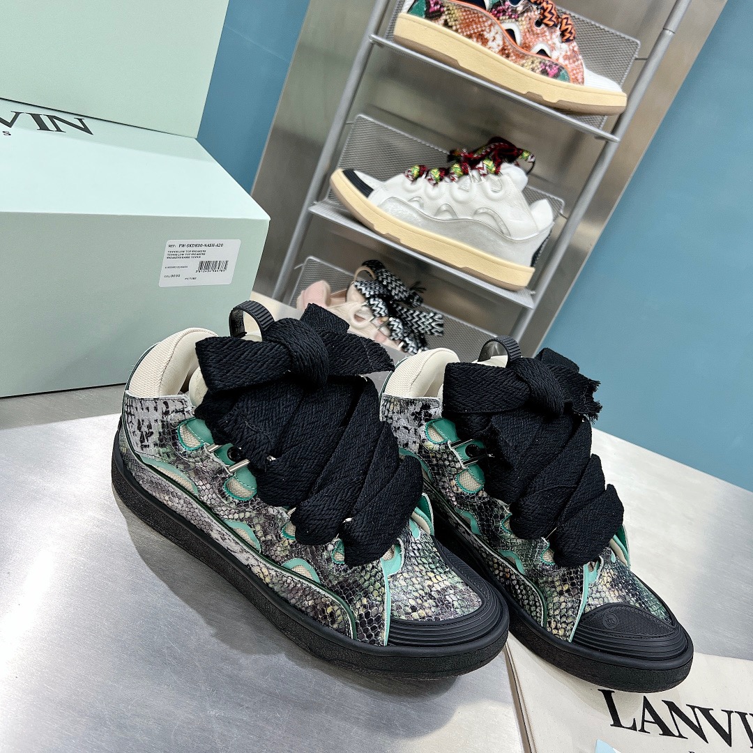 lanvin curb sneaker 18