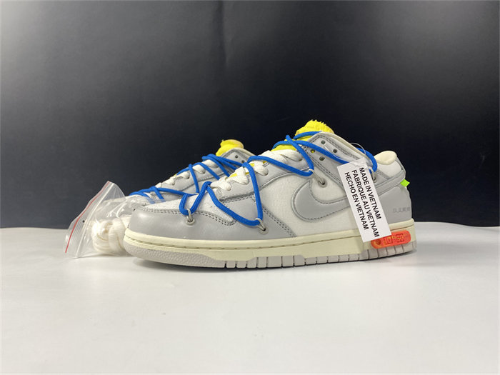 nike dunk low off-white lot 10 dm1602-112