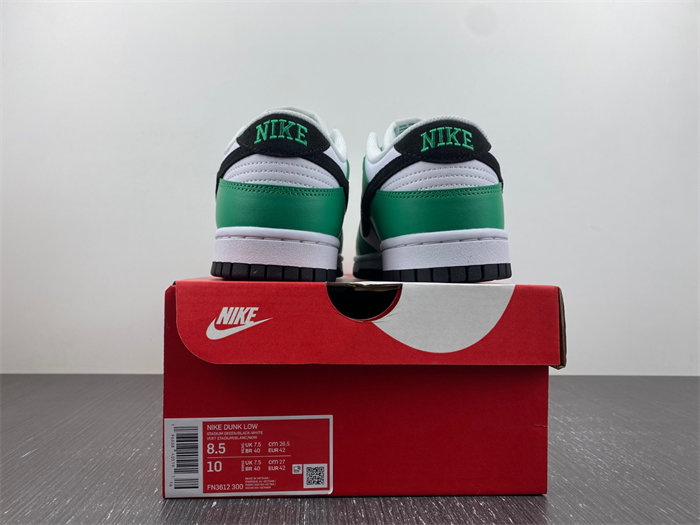 nike dunk low celtics fn3612-300