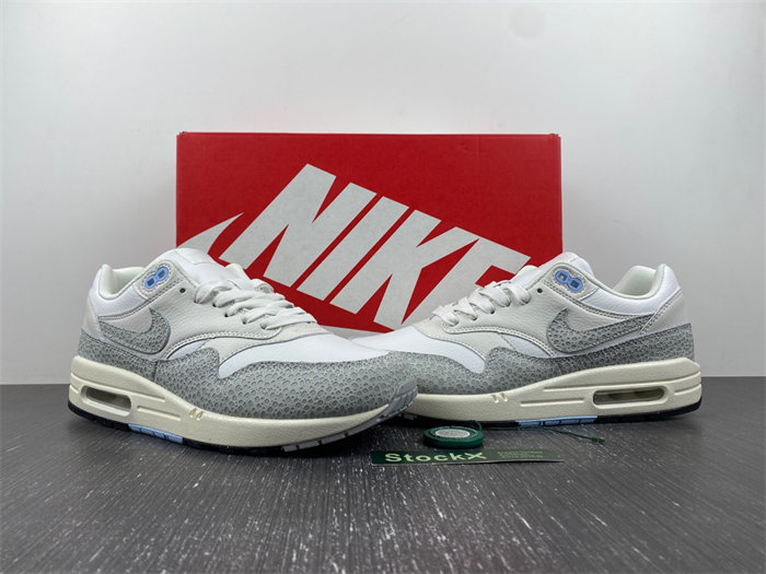 nike air max 1 ''87 safari summit white phantom fb5059-100