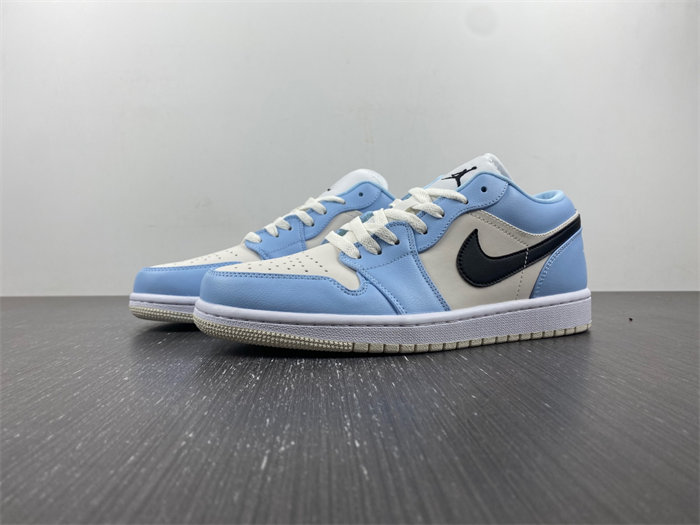 jordan 1 low ice blue black 554723-401