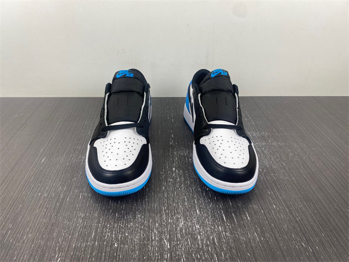 Jordan 1 Retro Low OG Black Dark Powder Blue CZ0790-104