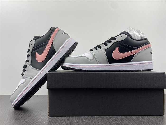 Jordan1 Black Grey Pink 553558-062