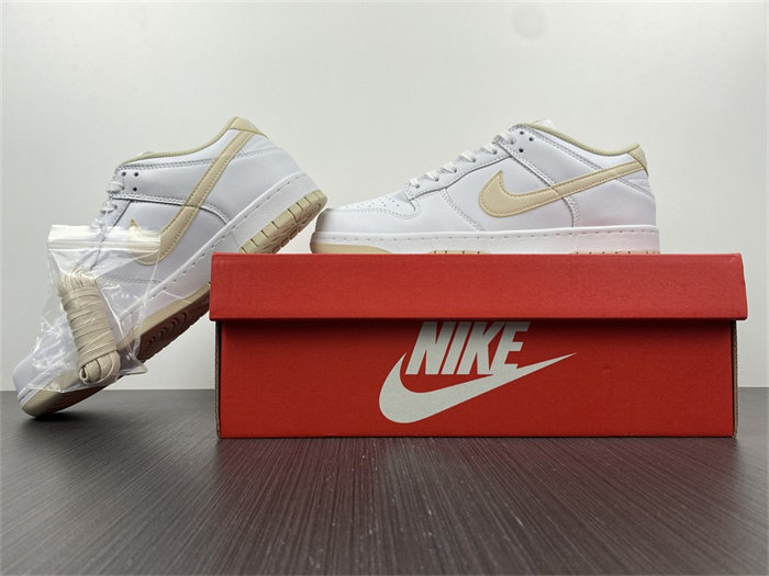 nike dunk low pearl white dd1503-110