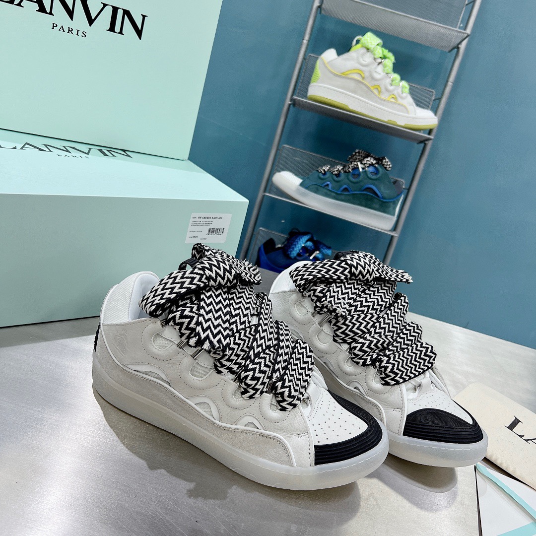 lanvin curb sneaker 16