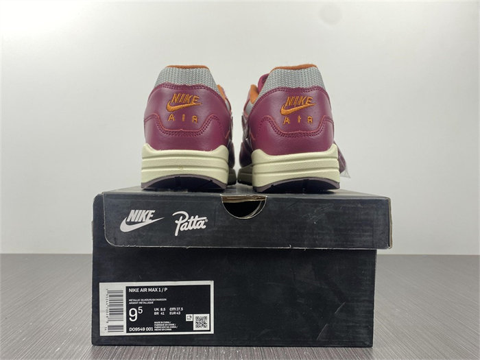 Nike Air Max 1 Patta Waves Rush Maroon DO9549-001