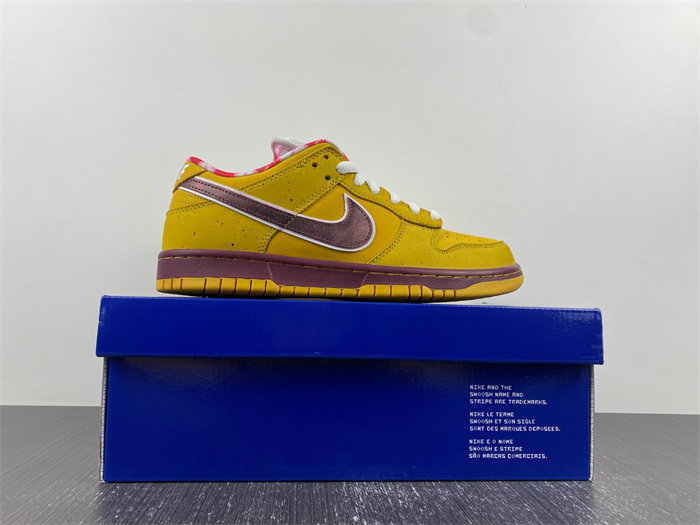 nike sb dunk low yellow lobster 313170-137566