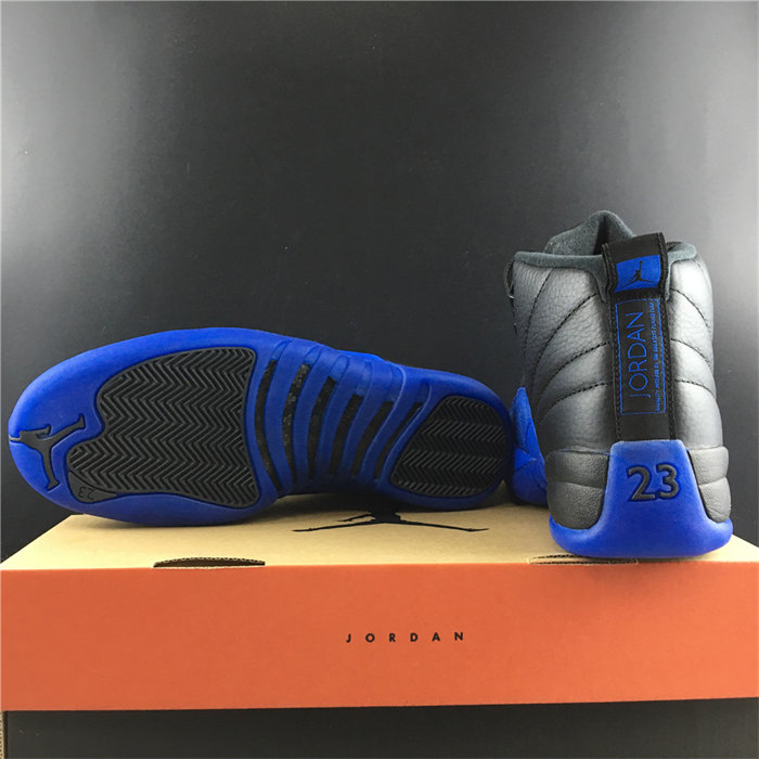 jordan 12 retro black game royal 130690-014