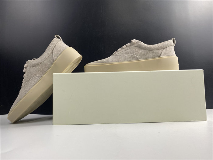 Fear of God 101 Lace Up Low Top Rough Suede Grey