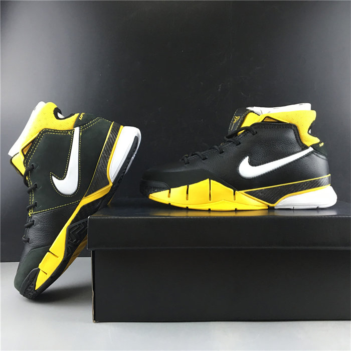 nike kobe 1 protro black maize aq2728-003