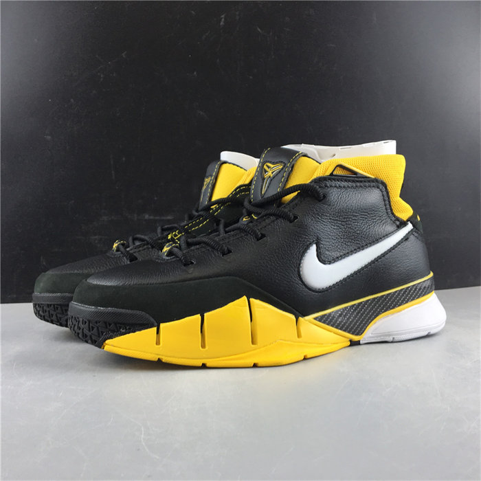 nike kobe 1 protro black maize aq2728-003