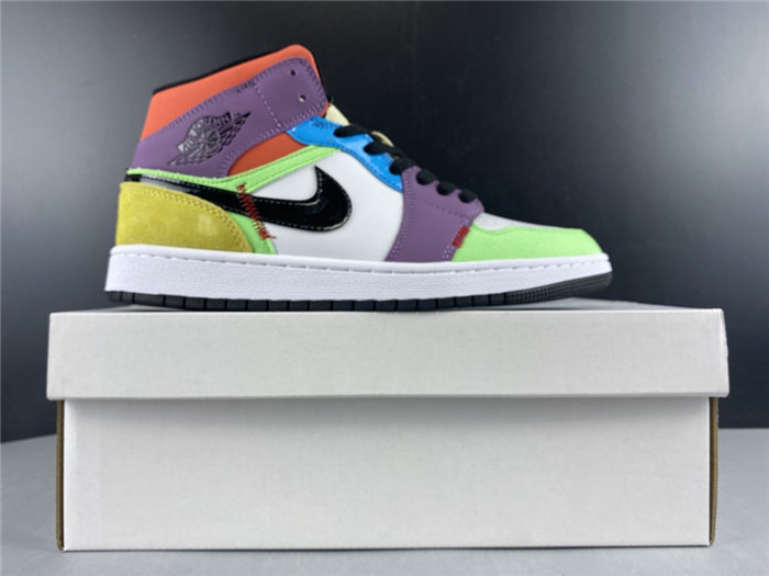 jordan1 mid se multi-color cw1140-100