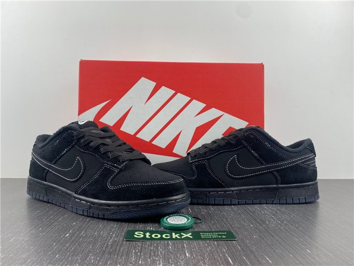 nike sb dunk low og black dm7866-001