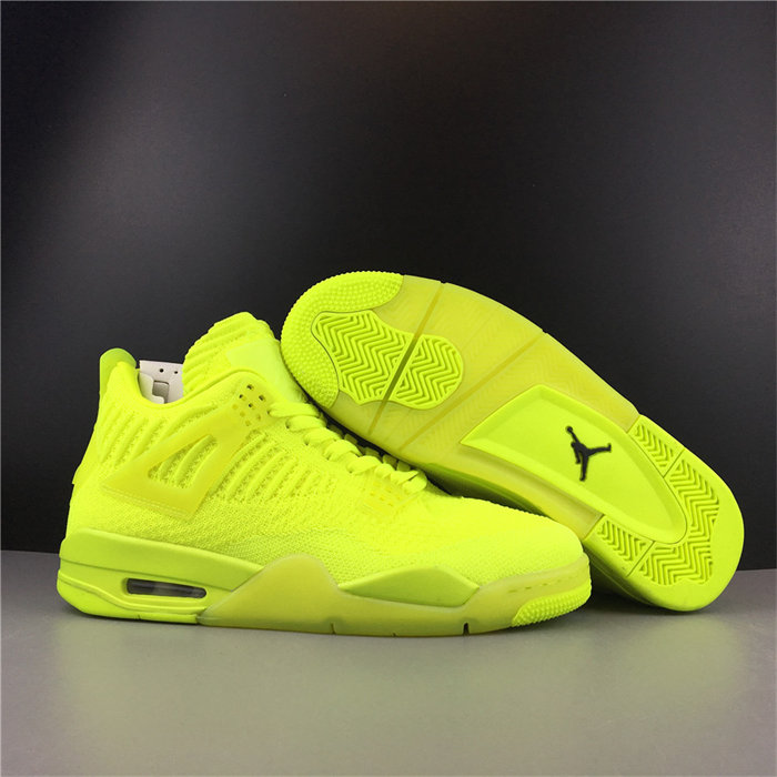 jordan 4 retro flyknit volt aq3559-700