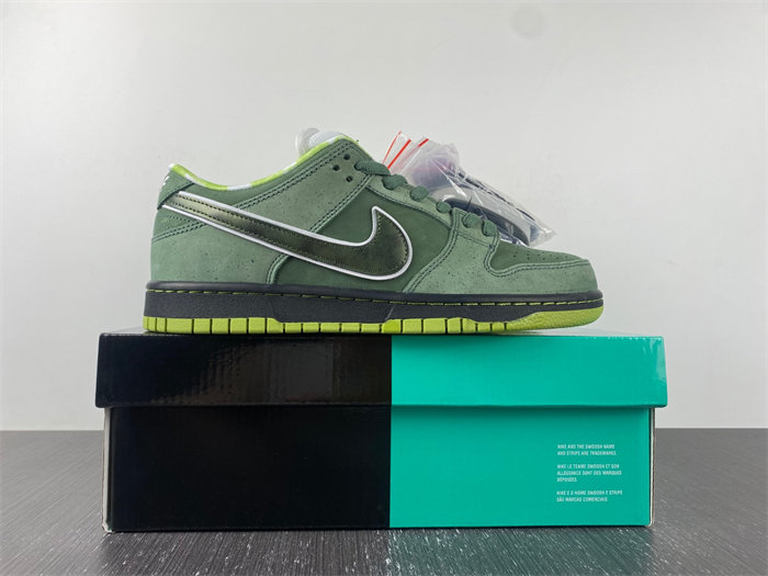 nike sb dunk low concepts green lobster bv1310-337