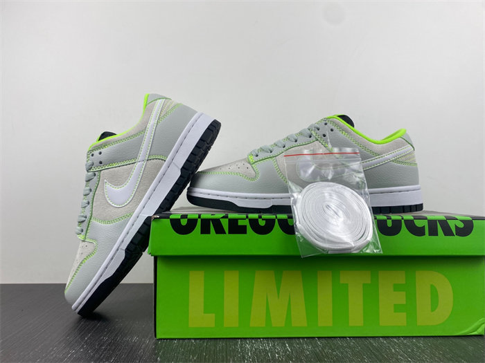 nike dunk low university of oregon pe fq7260-001