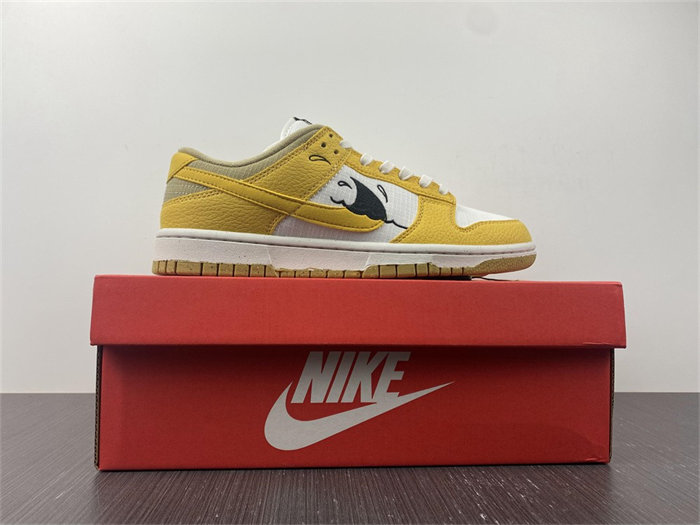 nike dunk low retro sun club wheat grass orange dv1681-100