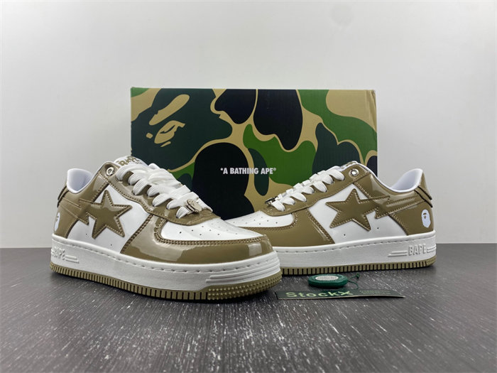 bape sta white-green