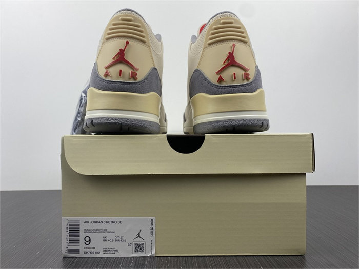 Jordan3 Retro Muslin DH7139-100