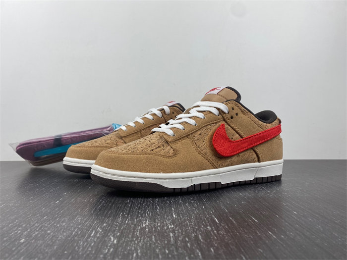 nike dunk low sp clot cork fn0317-121