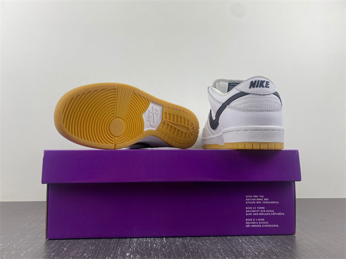 nike sb dunk low pro white gum cd2563-101